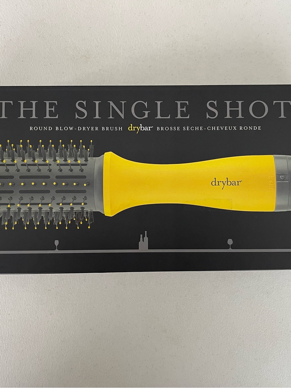 Drybar Yellow Round Blow-Dryer Styling Brush